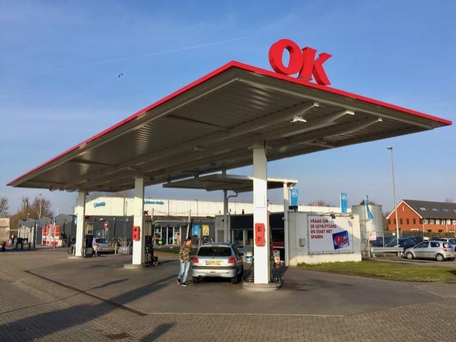 Tankstation OK Rijksweg Groningen Meerstad